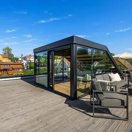 Modern Industrial Dream With Sunny Rooftop Jar